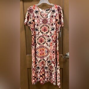 NWT Lane Bryant Floral Midi Dress